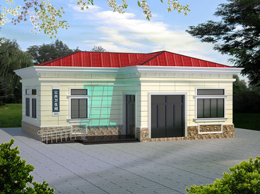 毛感乡现代都市型移动厕所